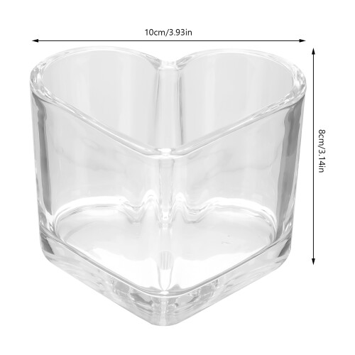 Aesthetic Glasbecher Herzförmig 2 Stk Für 1