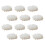 12St Plastic Haarspelden Voor Vrouwen Wit Haarclip 4