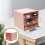Desktop Organizer Rosa 1 6,7x6,1x5,7 Zoll 4