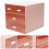 Desktop Organizer Rosa 1 6,7x6,1x5,7 Zoll 2