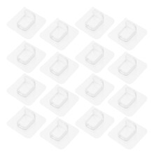 Shelf Support Clips Transparent 16 2,36x2,36x0,98 Inch