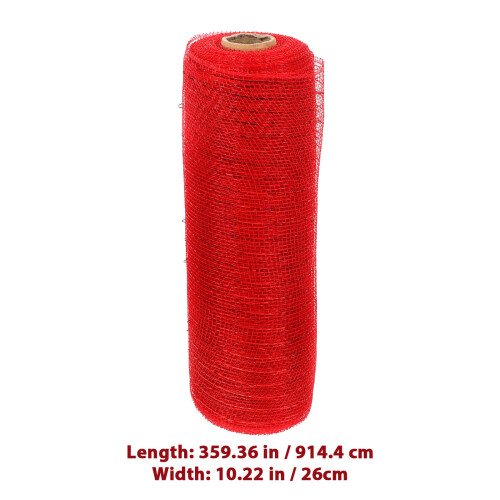 Wrapping Ribbon Rot PP 1 Rolle Basteldekoration 1