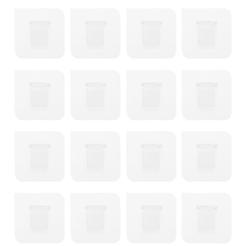 Shelf Support Clips Transparent 16 2,36x2,36x0,98 Inch 1
