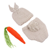 2 Sets Kaninchen Foto Kleidung Baby Hundert Outfit