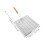 2Stk Platzsparender Grillrost Holzgriff Für Barbecue 2