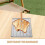 2Stk Platzsparender Grillrost Holzgriff Für Barbecue 10