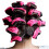 30Stk Sponge Girl Scrollrad, 1 , Rosé 9