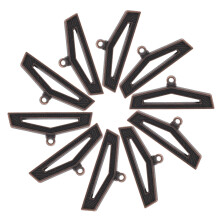 Ribbon Holder Donkerbruin Zinklegering 10