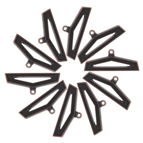Ribbon Holder Donkerbruin Zinklegering 10