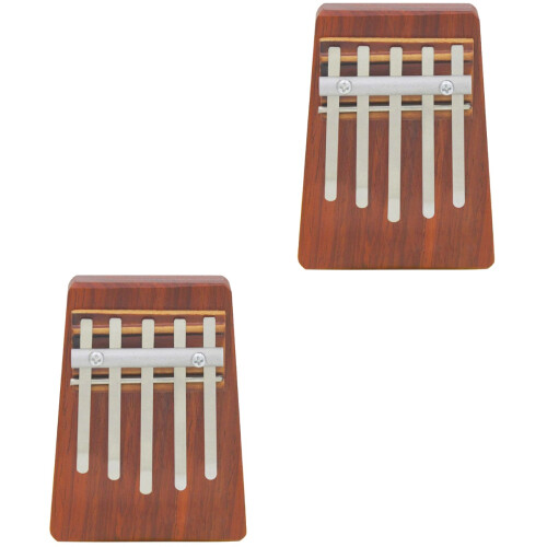 2 Stuks 5-Toon Duim Piano Kalimba 2