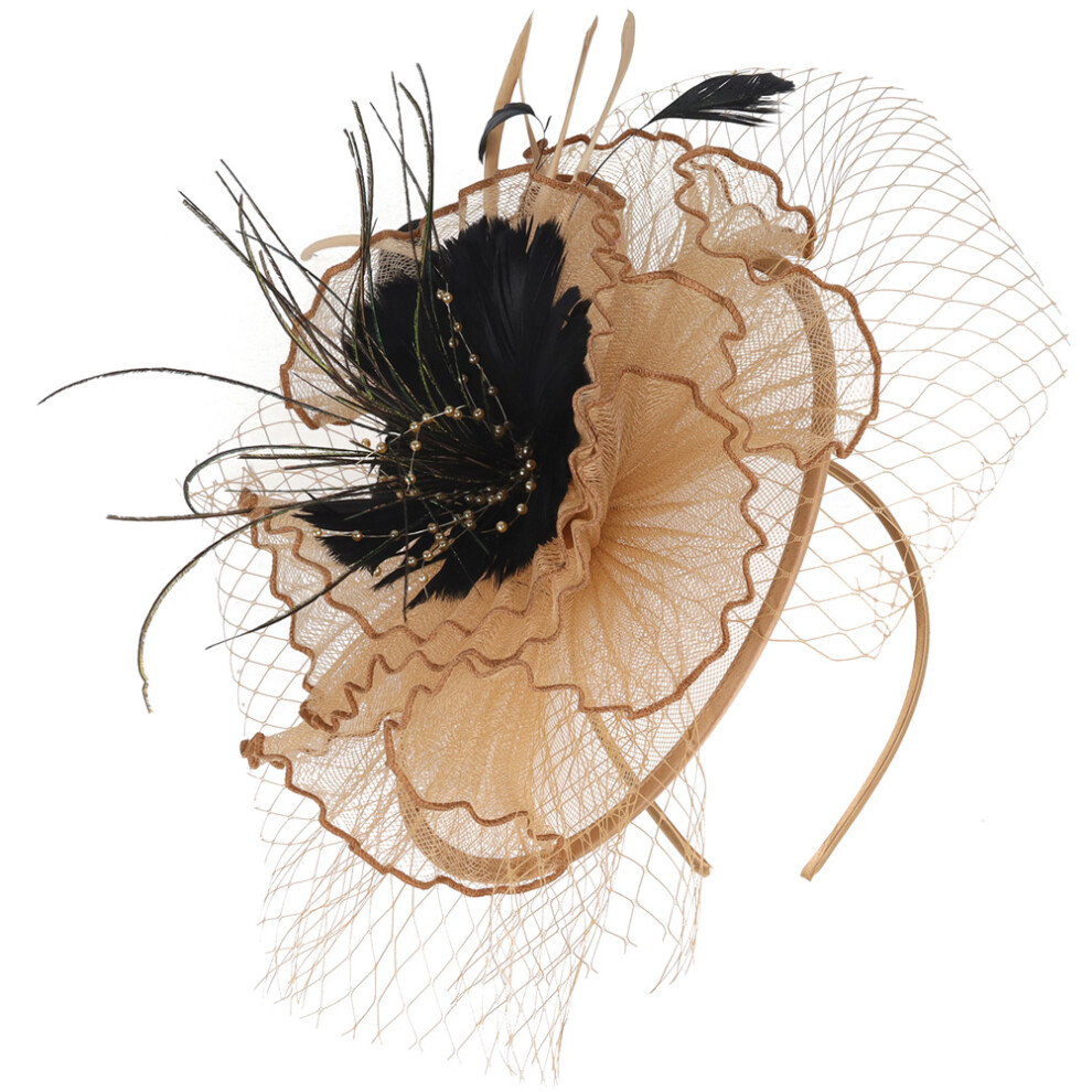 3 Stuks Fascinator Hoed Haarspeld Voor Vrouwen Bruiloft Feest-image
