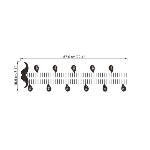Height Chart Height Sticker Verwijderbaar Kind 2