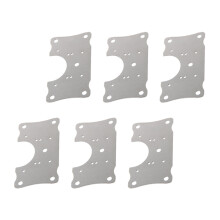 6 Reparaturplatte Metallscharnier Schrank