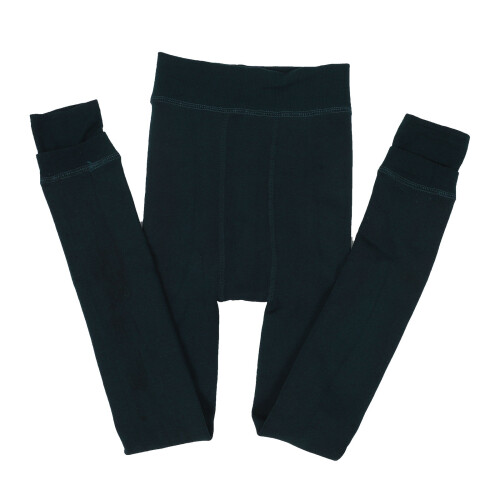 Raindrops Winter Damen Leggings Fleece Elastisch S