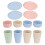 4 Sets Geschirr Mit Tasse Und Schüsseln 5