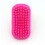 Silikon Haustier Massagebürste Pink Mit Verstellbarem Handgurt 6