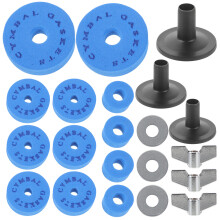 1 Set Drum Pads Kupplung Metall Rutschfeste Matte