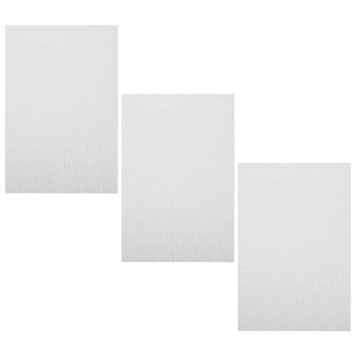 12Pièces Mini Tuiles Blanches En Plastique Décor Maquette Bâtiment