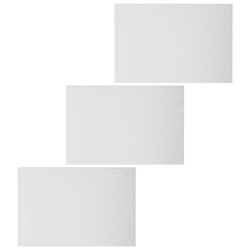 12Pièces Mini Tuiles Blanches En Plastique Décor Maquette Bâtiment 1