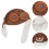 1 Hut, Kindersommerhut , KaffeeFarbe 2