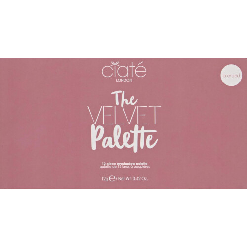 Ciate Velvet Palette Bronzed Eyeshadow Palette 1