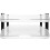 1X Organizer Transparante Tray Met Grote Capaciteit 4