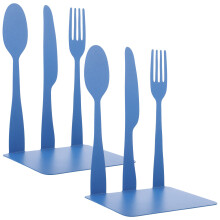 Kreativer Desktop Buchhalter Aus Metall 2Stk Blau