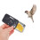 2Stück Vogeltrainingsbox Vogelfutterschieber Außenblechdose 5