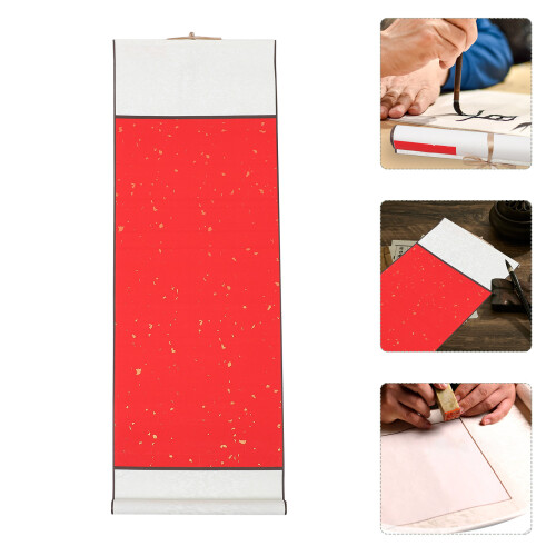 Hanging Painting Scroll, Leeres Kaligraphiepapier, 2