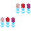 6 Camera Cover Slider Voor Mobiele Telefoon 4