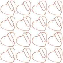 50 Papierclips Scrapbook Hartvormige Bladwijzers Kantoor