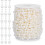 1Roll Pearl Beads String Beige Sturdy Pearl Garland for Wedding Use 1