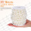 1Roll Pearl Beads String Beige Sturdy Pearl Garland for Wedding Use 11