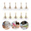 2 Sets Nageldisplay Regal Fee Metall 9