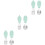 3 Sets Baby Rvs Training Eetgerei 5