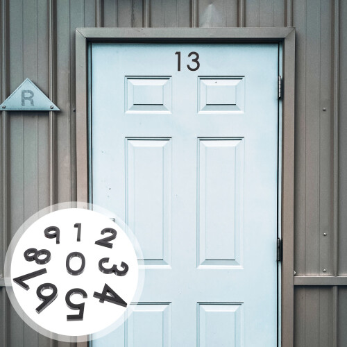 10Stück Tür Nummern Schilder Langlebige Wand 1