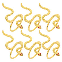 6St Golden Napkin Halter Für Festliche Bei Hochzeiten