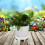 Socle Pour Pots De Fleurs À Roulettes Durable PP 8