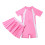 1 Set Einteiliger Badeanzug UV- Pink Polyester 3