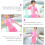 1 Set Einteiliger Badeanzug UV- Pink Polyester 11