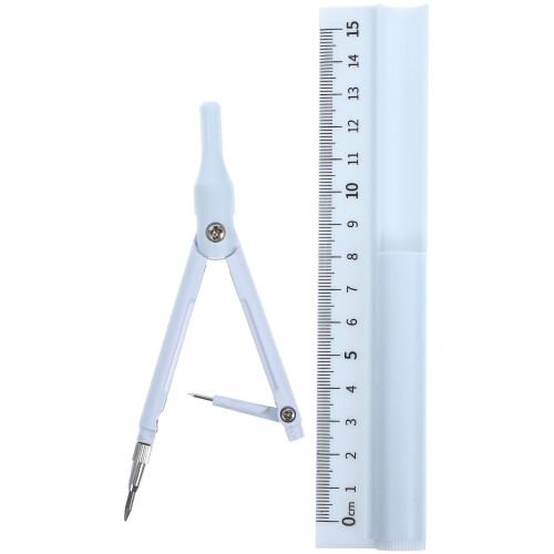 Winkelmesser Kreisformer Set Lineal Für Blau