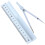 Winkelmesser Kreisformer Set Lineal Für Blau 4