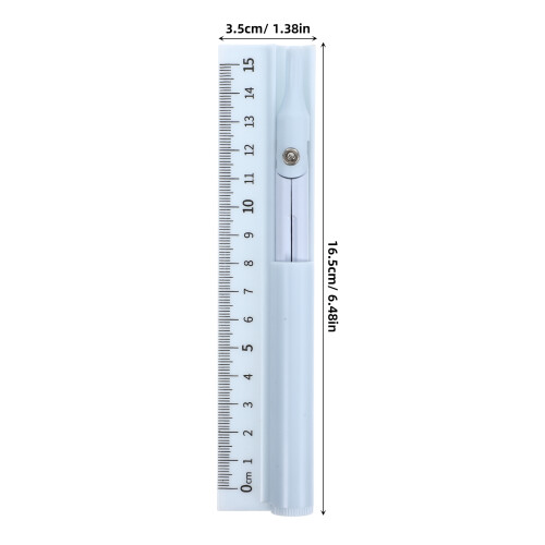 Winkelmesser Kreisformer Set Lineal Für Blau 1