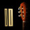 Raindrops 2 Spiel-Sandpapier Gitarren-Bundstegschutz 5