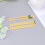 Raindrops 2 Spiel-Sandpapier Gitarren-Bundstegschutz 4