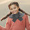 Shawl Valse Kraag Dames Velours Grijs 5