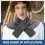 Shawl Valse Kraag Dames Velours Grijs 6