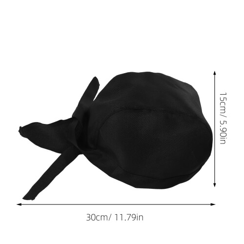 Chef Werkhoed Zwart Polyester 6 1