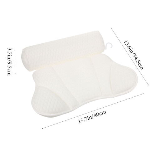 Bath Pillow Wit Polyester Voor Bad 1