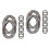 2 Diamant Schlüsselring Seilöse Die Ringe Schwarz 6
